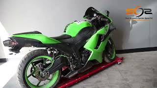 07 08 Kawasaki Ninja ZX6R ZX600 Right Passenger Foot Peg - Sun