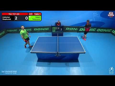 22:30 Liubomyr Sheshurak 3-0 Valerii Tatarynov West 5 WIN CUP 29.11.2022 | TABLE TENNIS WINCUP