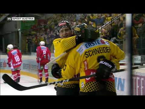 Highlights: EBEL - 40. Runde: spusu Vienna Capitals vs. EC-KAC 2:3 n.P.