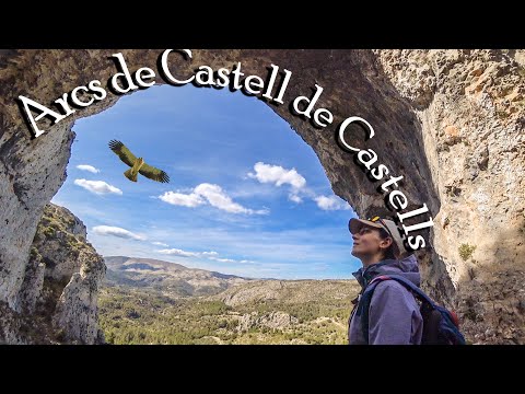 Only the Locals Know about This Hike! Arcs de Castell de Castells Circular Trail-Natural Rock Arches