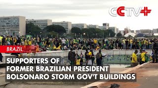 Supporters of Former Brazilian President Bolsonaro Storm Gov