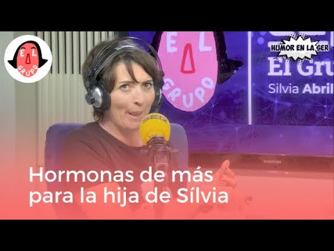 La hija de Sílvia Abril y las hormonas