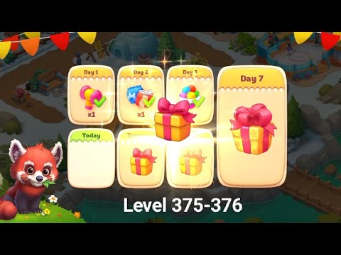 Gameplay Wildscapes Level 375-376