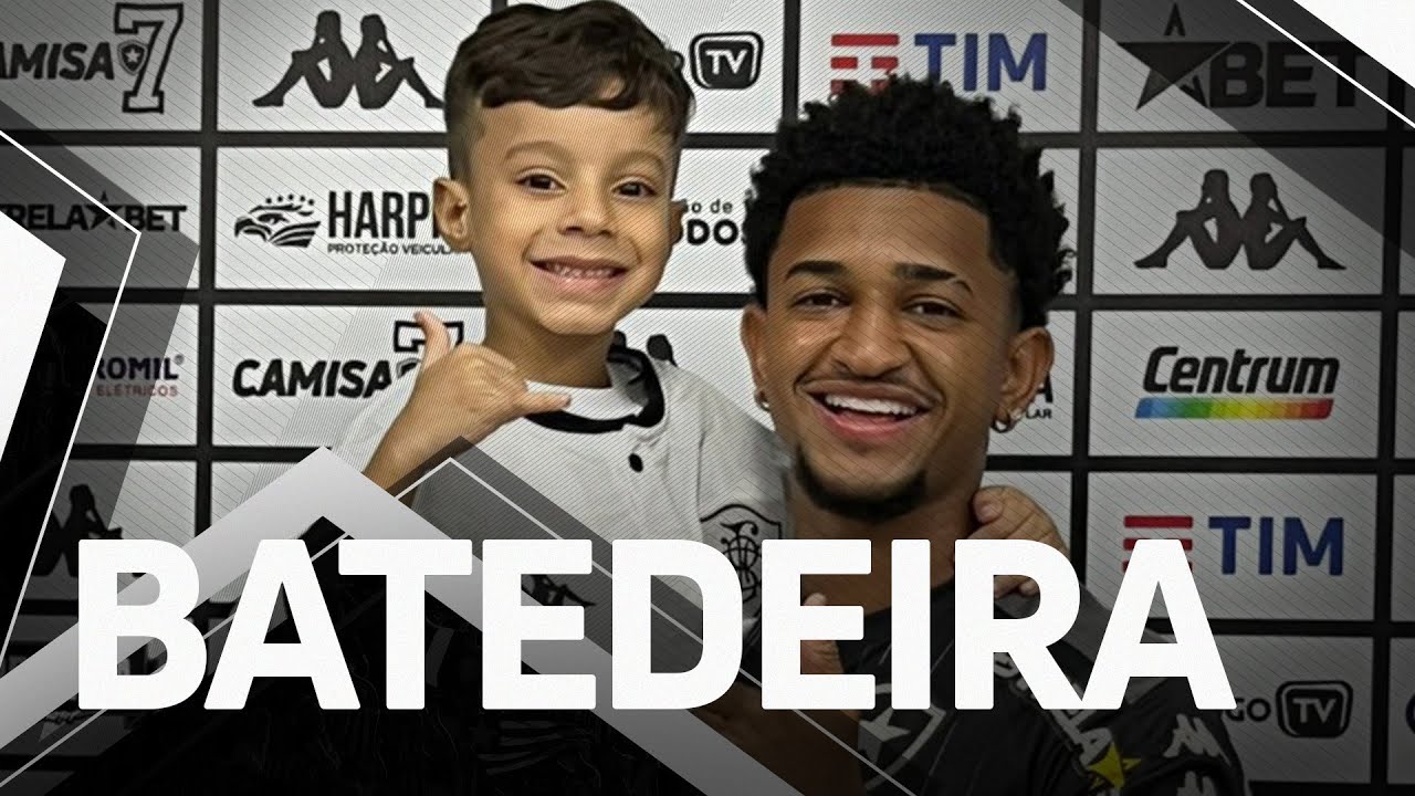 VÍDEO: Torcedor mirim fã de Warley que viralizou visita elenco do Botafogo no Nilton Santos