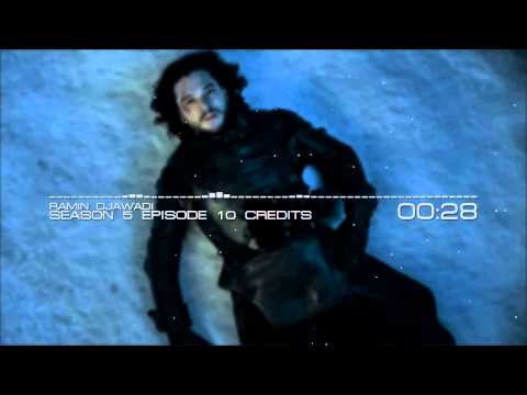 Game of Thrones Season 5 Soundtrack Episode 10 Credits