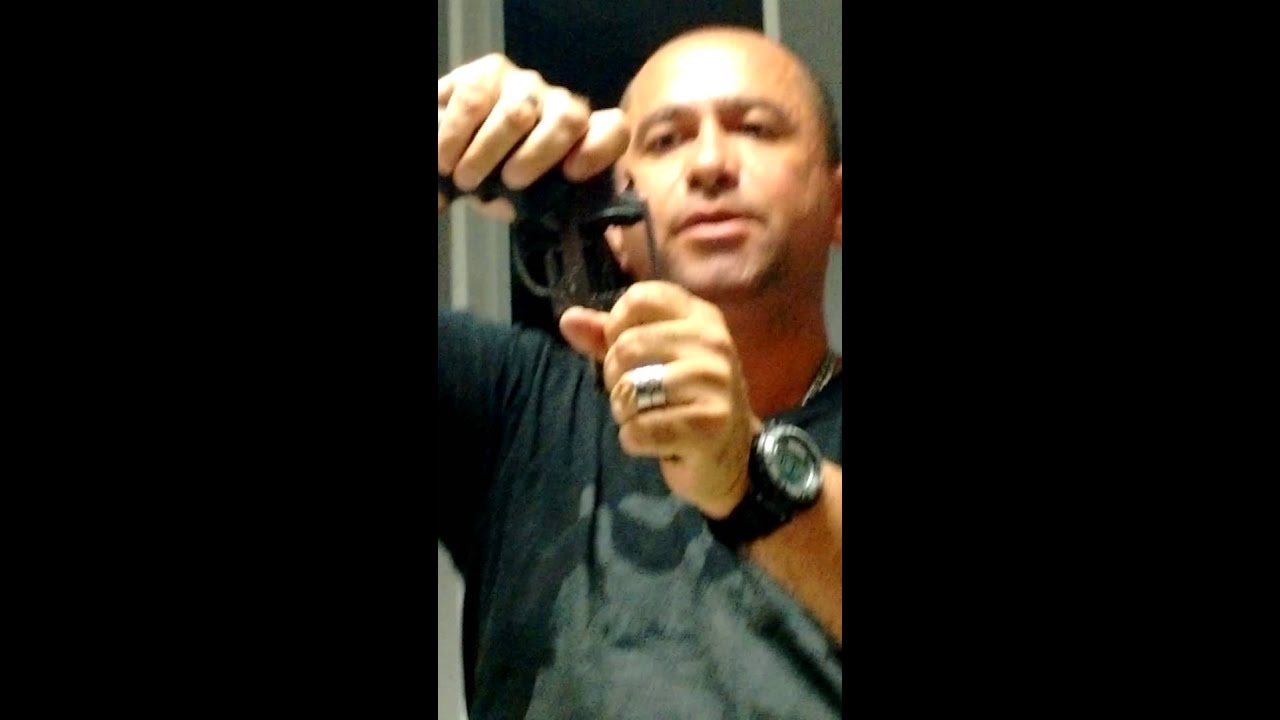 Manuseio do revolver 38