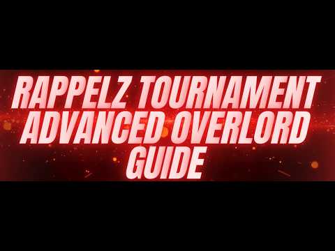 Advanced Overlord Guide Rappelz Tournament