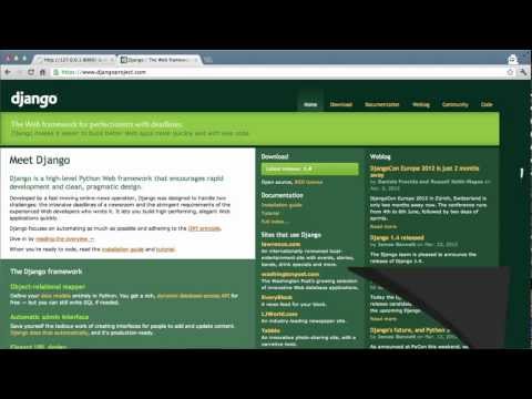 comment installer django