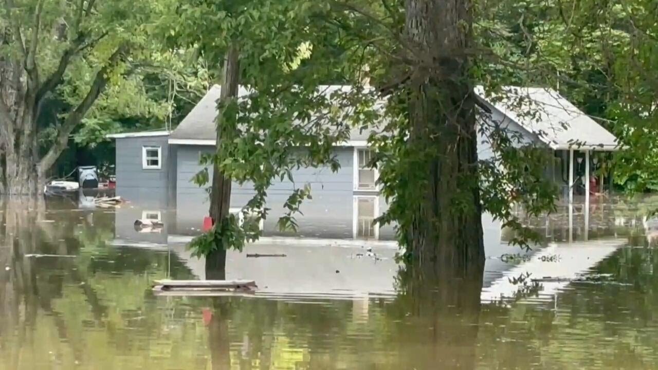 Downpours flood the Midwest as Lala barrels toward Hawaii