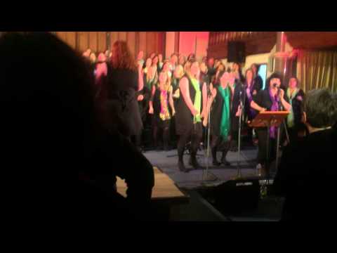 Oxford Gospel Choir perform River Deep Mountain High