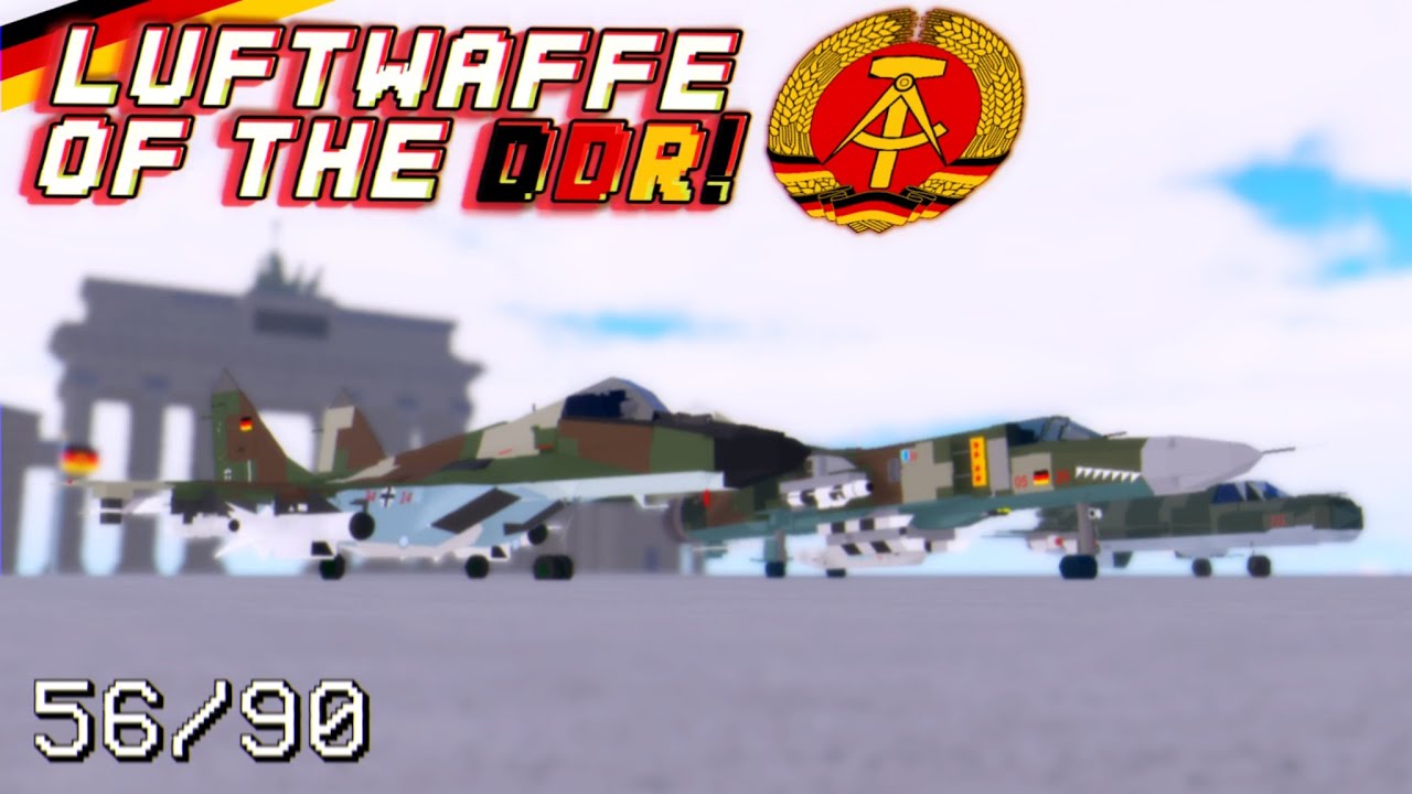 Luftwaffe Of The DDR! // Roblox Plane Crazy - Ft. TheMadVulpen