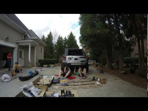 Smittybilt XRC Gen2 Rear bumper With Tire Carrier Install