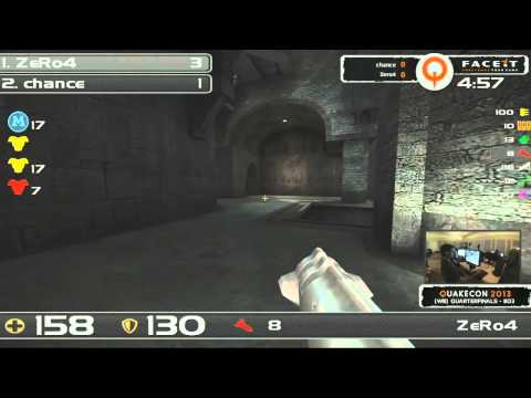 QuakeCon 2013 (WB) Quarterfinals Zero4 vs chance (map 1 of 3)