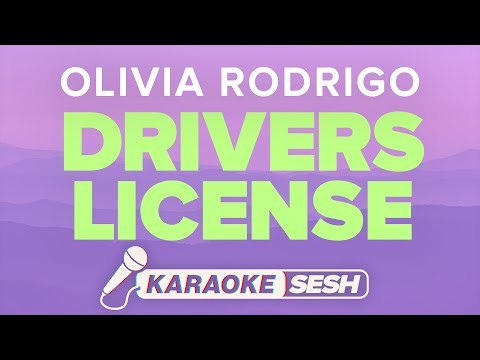 Olivia Rodrigo - drivers license  (Karaoke)