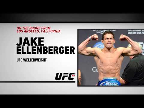 UFC 184: Jake Ellenberger Talks Evolving, Meeting with Mickey Rourke and More