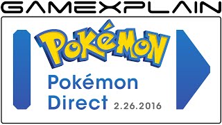 Pokémon Direct Announced!