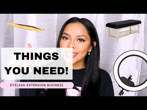 BEGINNER LASH TECH PRODUCTS | THINGS YOU NEED TO LASH | LASHING PRODUCTS YOU NEED