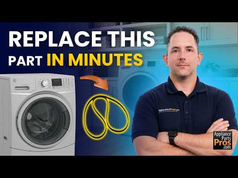 How to Test and Replace a GE Washer Drive Belt