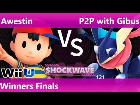 SW 121 - SS | Awestin (Ness) vs P2P with Gibus (Greninja, Lucario) Winners Finals - Smash 4