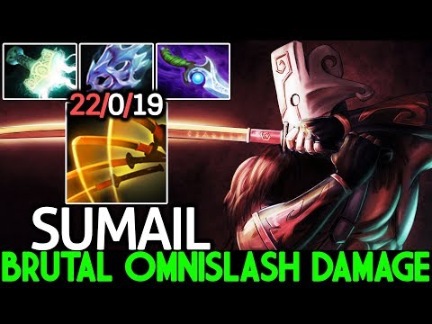 SumaiL [Juggernaut] Brutal Omnislash 22/0 Immortal Monster Gameplay 7.21 Dota 2