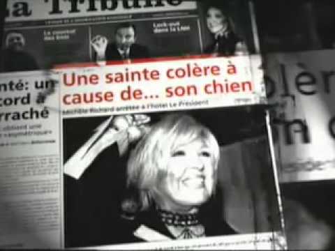 Michèle Richard...dans la merde!