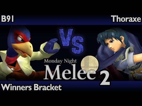 MNM2 Melee - B91 (Falco) vs Thoraxe (Marth) - Winners Bracket