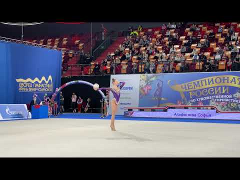 Sofya Agafonova - Ball Russian Championship 2021 TAA 22.90