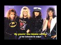 Dokken - Prisoner (Lyrics on screen & Sub español - castellano) 1987 (By Amaya Darkness)