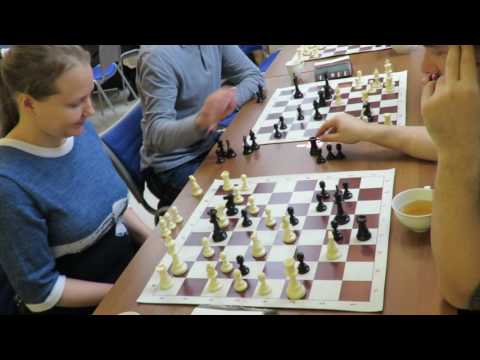 2017-02- 18 GM Gunina - GM Morozevich Dvorkovich Chess Hall Handicup