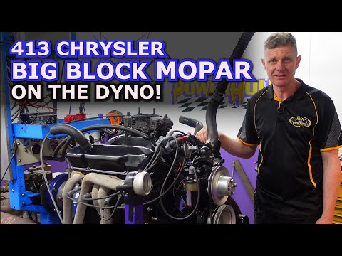 High Performance 413 Big Block Mopar Build & Dyno! | Iconic Engine Builds