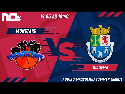 MONSTARS X DIADEMA - NCB ADULTO MASCULINO SUMMER LEAGUE LIVRE 2022.1