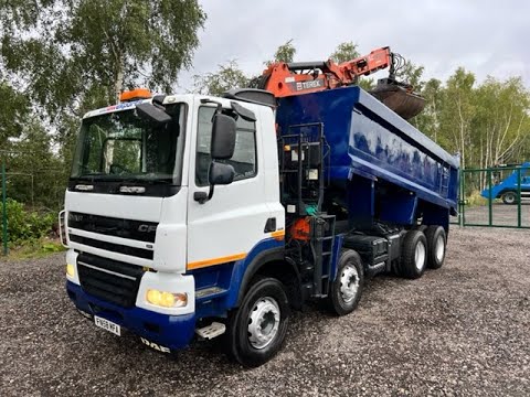 FN58 MFA - DAF CF85 360 Steel Tipper Grab | Law Truck Centre UK