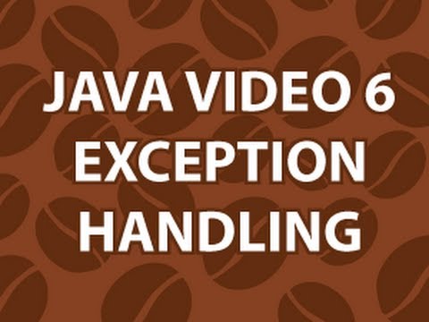 Java Video Tutorial 6
