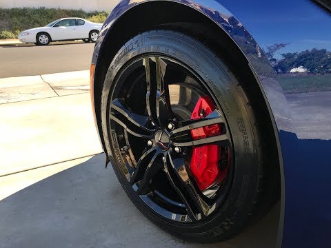 Basic Wash 2017 C7 Stingray Wheels & Tires II Supersport & Carpro Perl