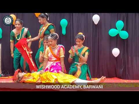 Jhansi Ki Rani Dance Act | Manikarnika Theme Dance | Independence Day 2023-24 | Wishwood Academy