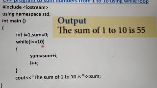 Download Lagu While loop with example in C++, Part 10, in tamil, Chapter 10, Unit 3, A. Jaya Mabel Rani Thumbnail