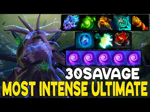 UNSTOPPABLE 30 SAVAGE - MOST INTENSE ULTIMATE - INTENSE CARRY - DOTA 2 GAMEPLAY