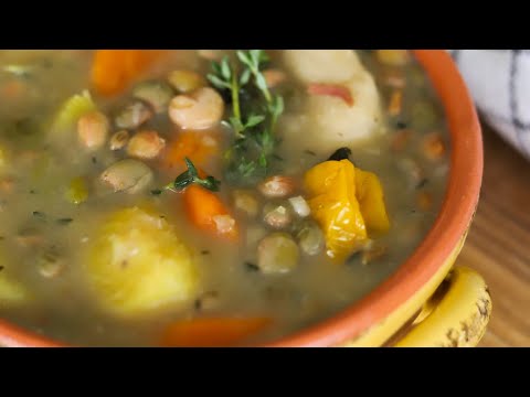 JAMAICAN GUNGO PEAS SOUP RECIPE | THE SEASONED SKILLET