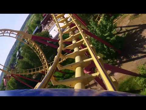 Fluch des Kraken (Boomerang) - Onride (POV) - 4K - Freizeit-Land Geiselwind