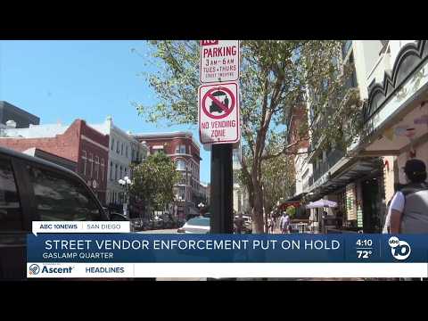 Court ruling puts Gaslamp Quarter's no-vending zone at risk