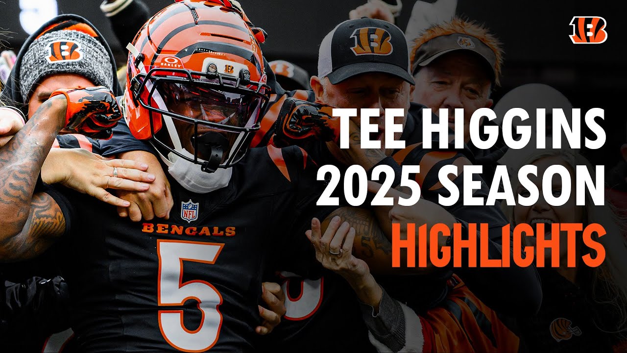 Tee Higgins’ Top Plays | 2025 Season
