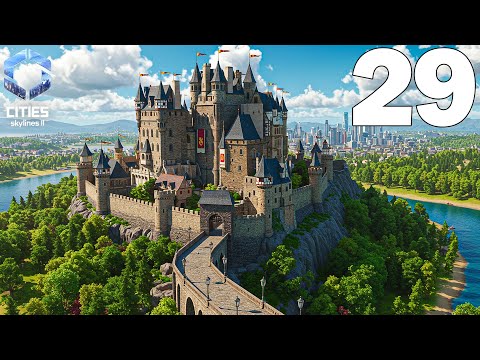 Building $5,000,000 Castle - Cities Skylines 2 - Part 29