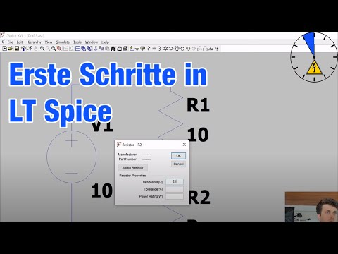 First circuit in LT Spice Tutorial