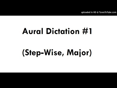 Aural Dictation #1