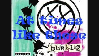 Blink 182 - Obvious (With Lyrics)