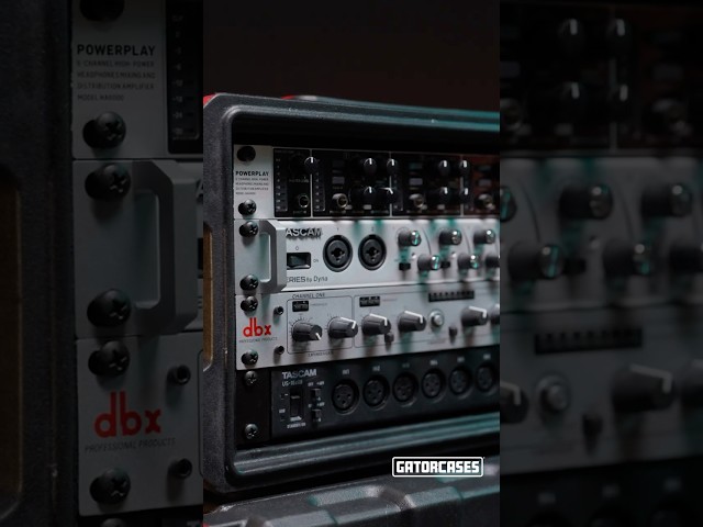 Vídeo relacionado con Gator Cases Rack de Consola Moldeada ATA Ligera; 10U Superior y 6U Lateral (GRC-10X6)