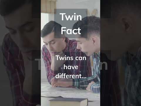 Are twins really different from one another? #shorts #twins