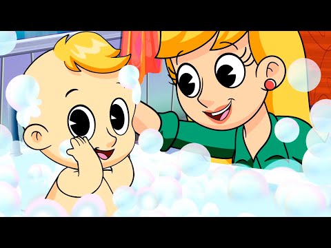 Hora de Baño, Johny Johny El Bebé | Canciones infantiles - Canción del baño