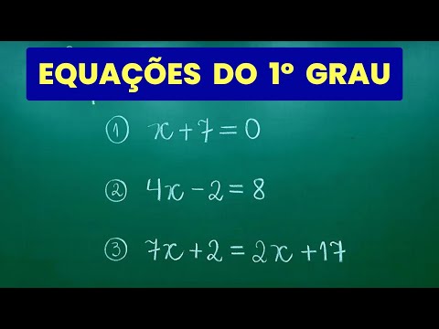 EQUAÇÃO DO 1º GRAU ∣ MATEMÁTICA BÁSICA ∣ Professora Angela Matemática