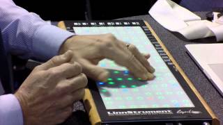 Video thumbnail for NAMM2015 Roger Linn LinnStrument by Analogue Zone Showroom / Synths and Studio